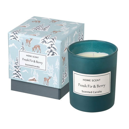BOXED FRESH FIR CANDLE
