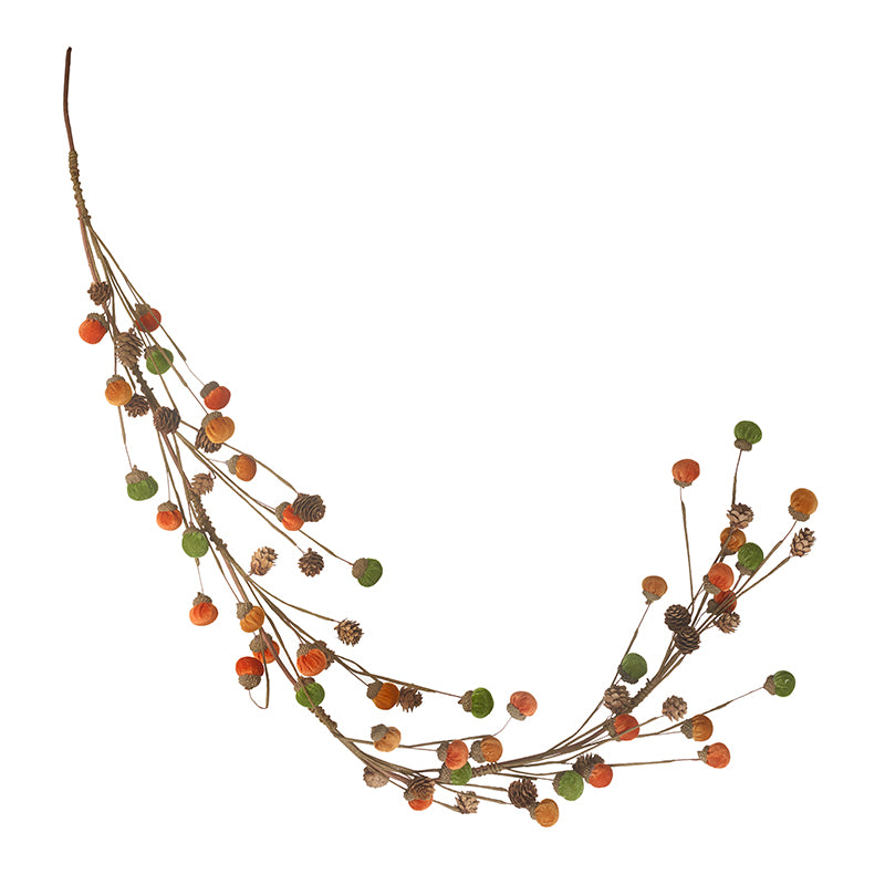 Velvet Acorn Garland