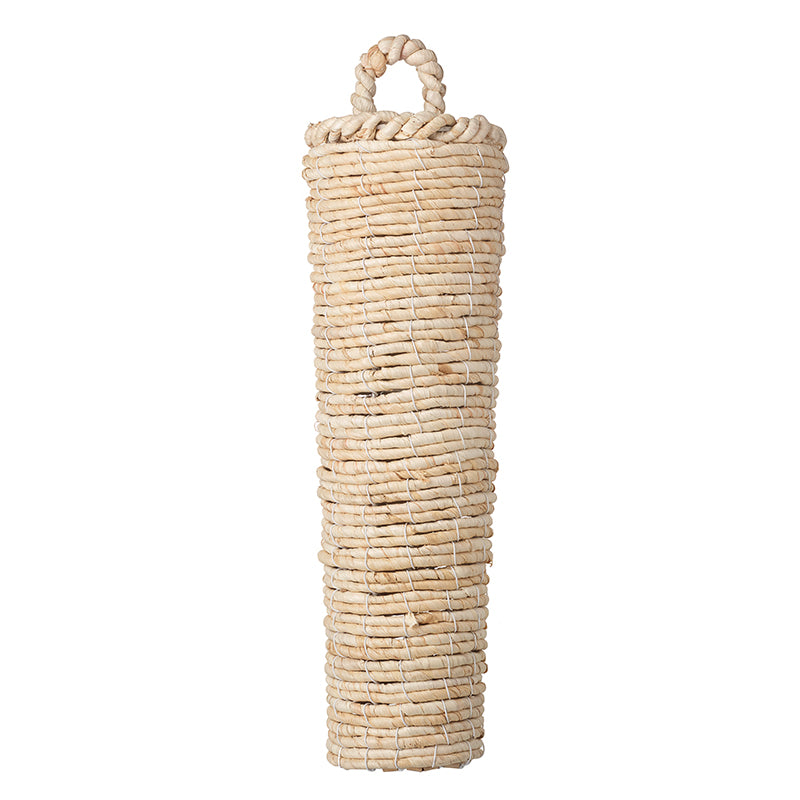 Cream Rope Finish Flower Vase