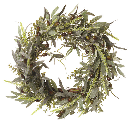 OLIVE LEAVES WREATH