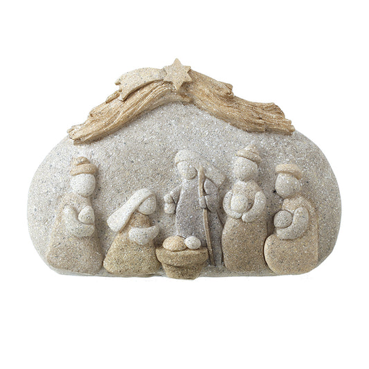 NATIVITY SCENE STONE