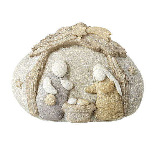 NATIVITY SCENE STONE