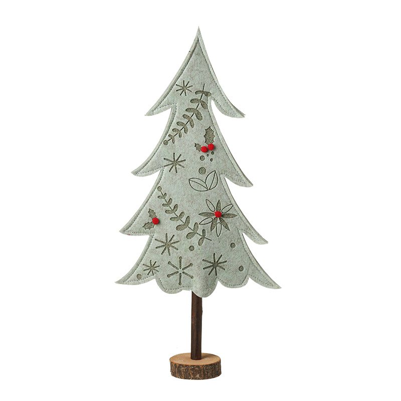 TALL FELT CHRISTMAS TREE