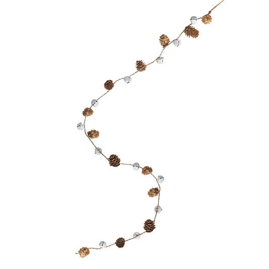 Fir Cone And Bell Garland
