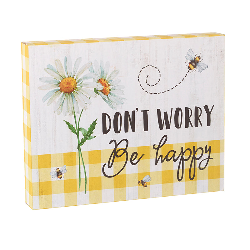 Dont Worry Be Happy Plaque