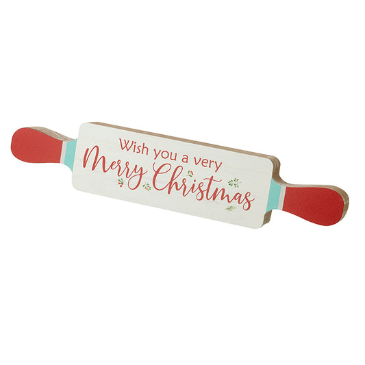 Merry Christmas Wooden Sign