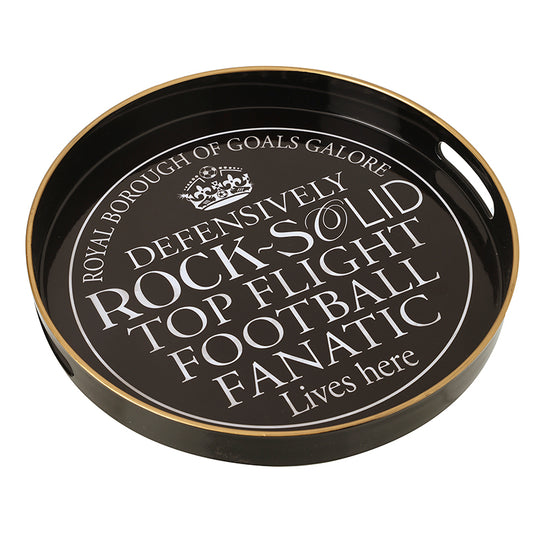 Black Goals Galore Text Tray