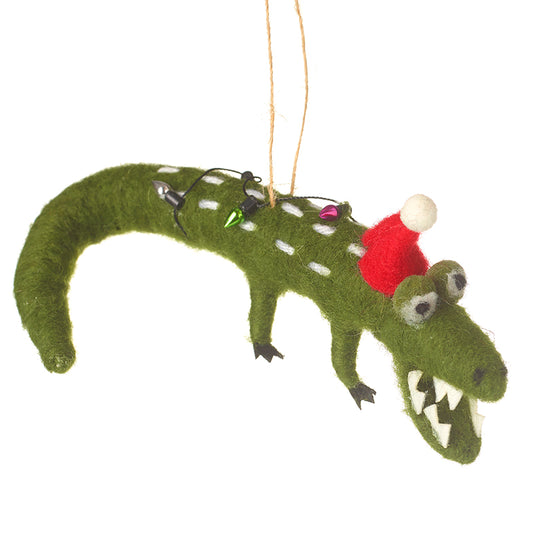 Festive Wool Crocodile Dec