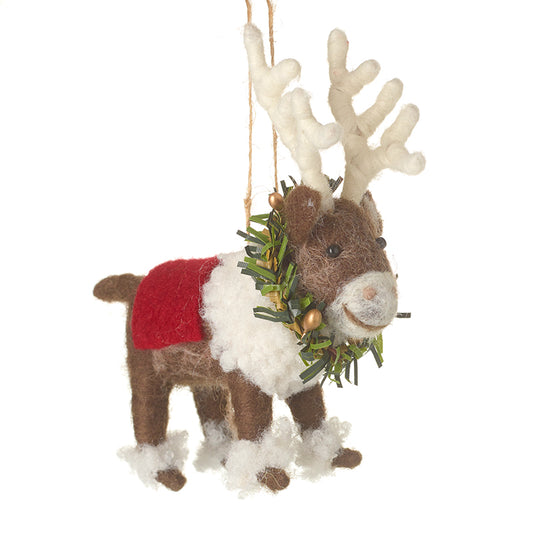 Festive Wool Stag Dec