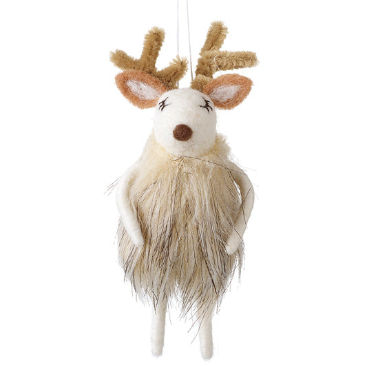 Felt Mouse In Fur Gilet