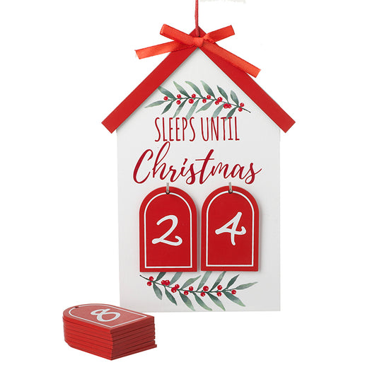 Sleeps Until Christmas Countdown