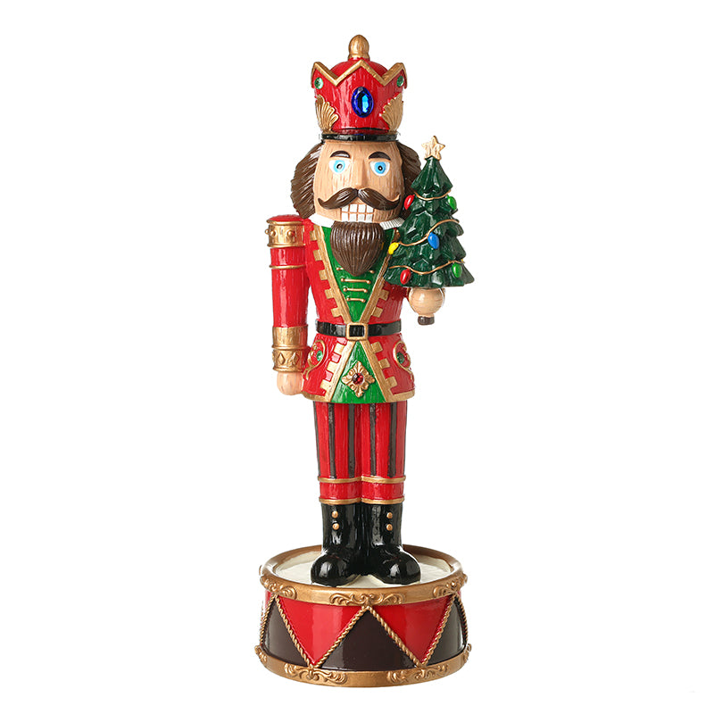 STANDING NUTCRACKER ON DRUM