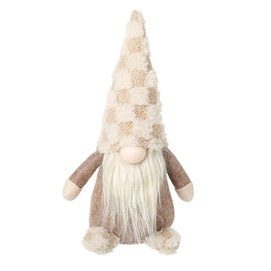 Gonk In Check Fluffy Hat