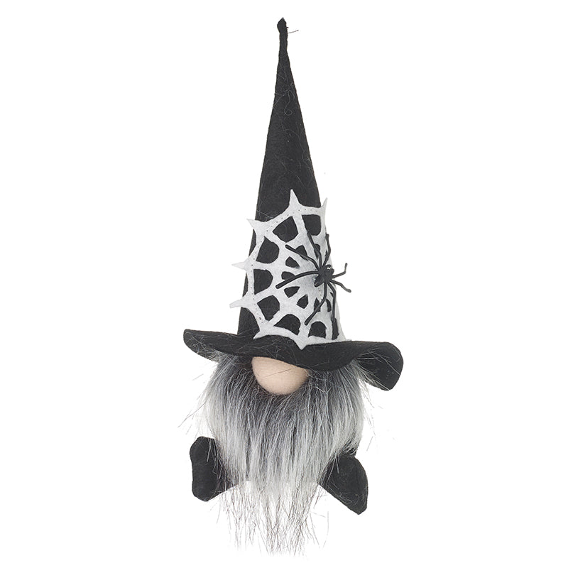 Gonk In Black Spider Web Hat