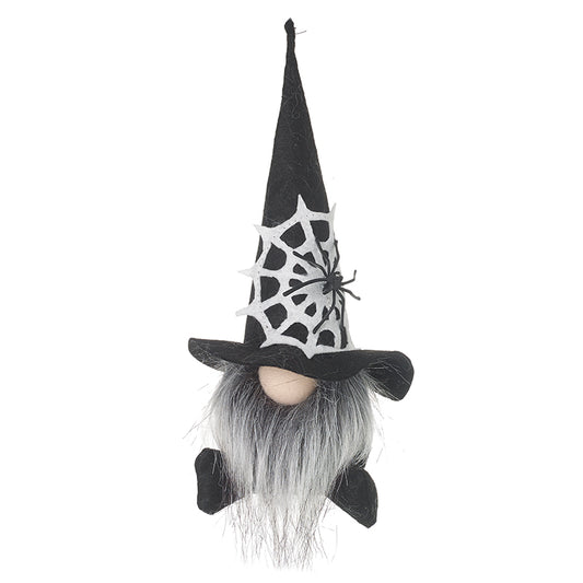 Gonk In Black Spider Web Hat