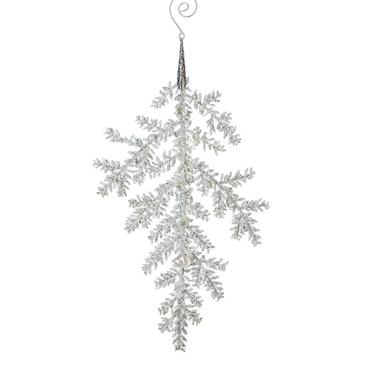 HANGING WHITE GREEN TWIG BRANCH