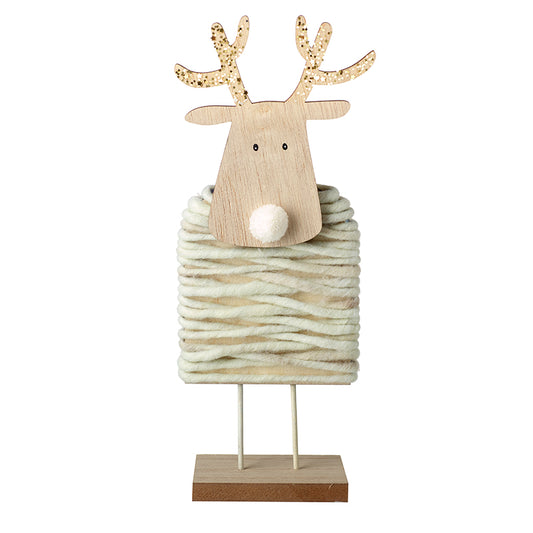 Moose With Wool Body