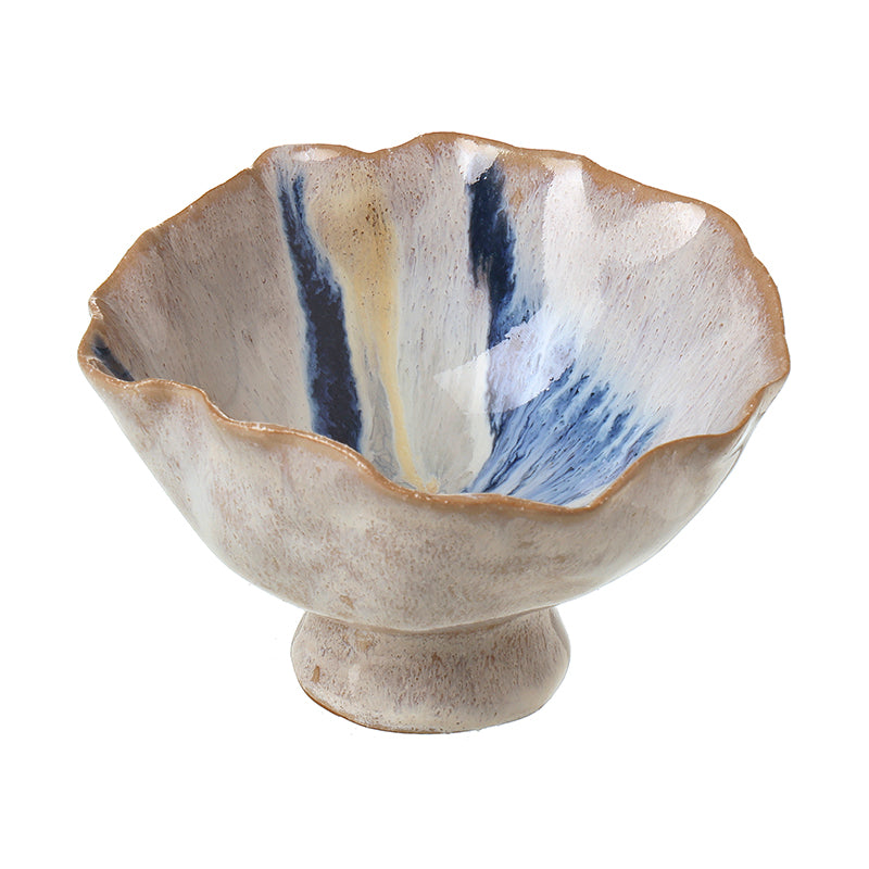 White & Blue Porcelain  Bowl
