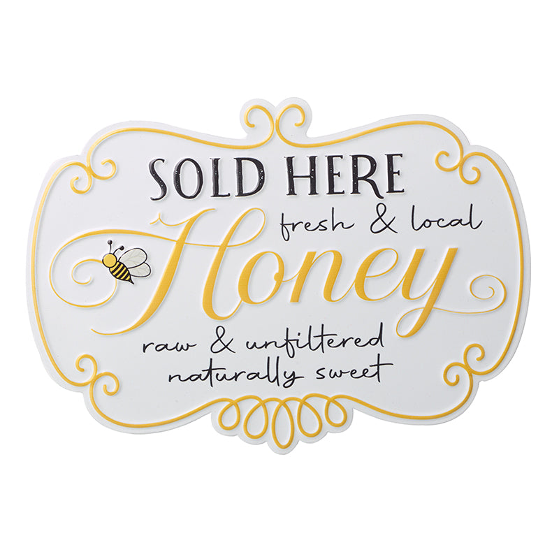 Honey Sold Here Sign