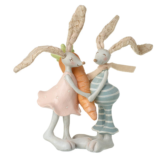 Dancing Rabbits With Carrot