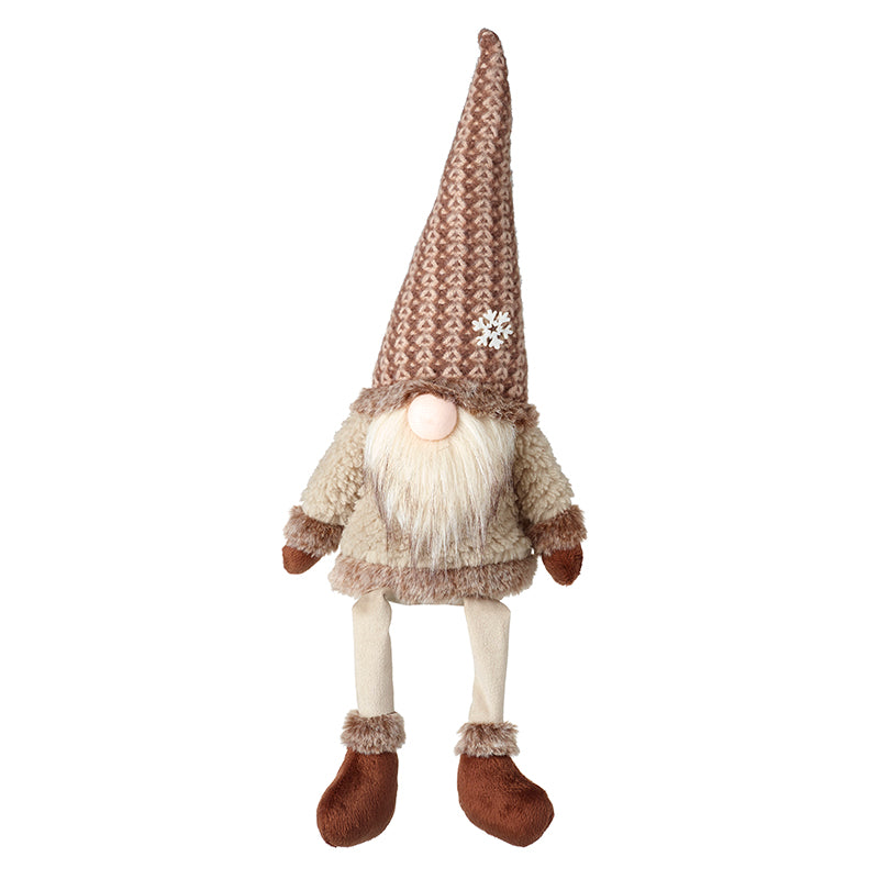 Sitting Gonk In Patterned Hat