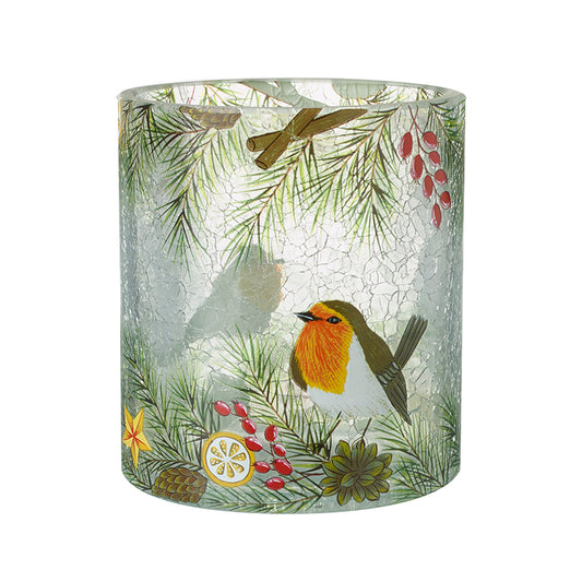 Small Robin Candle Holder