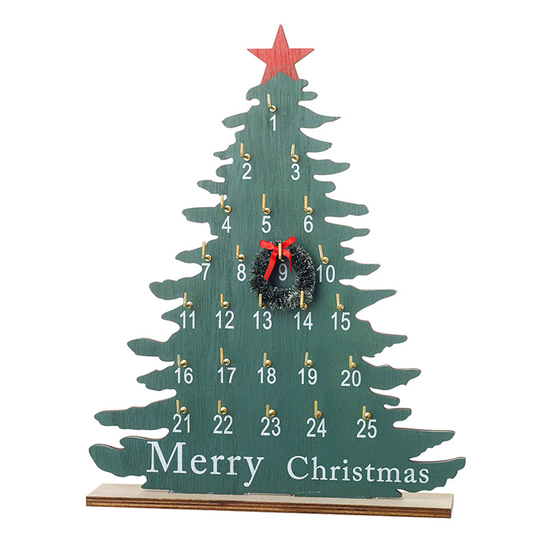 Tree With Wreath Advent