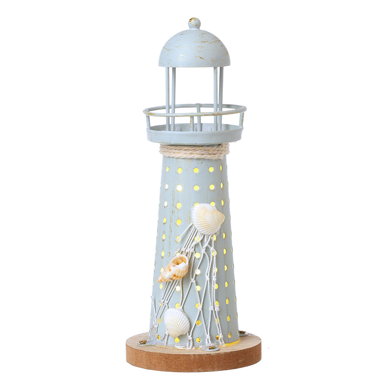 Wooden Light-Up Lighthouse