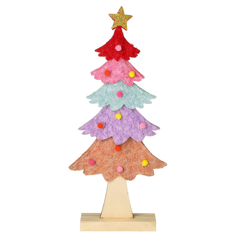 WOOL COLOUFUL TREE