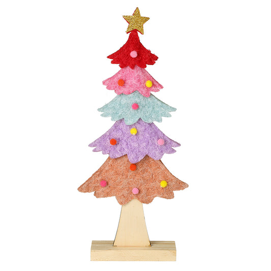 WOOL COLOUFUL TREE