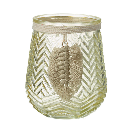 Glass T Light Holder