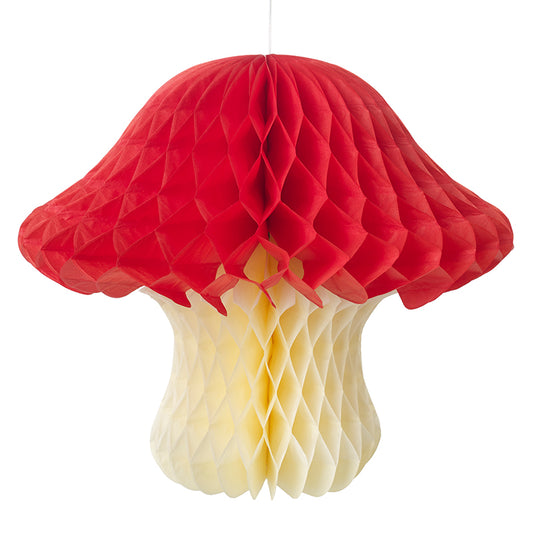 Small Paper Red Top Toadstool