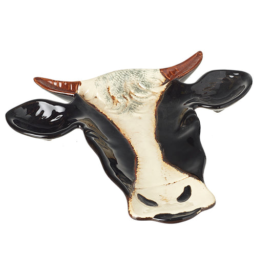 Ceramic Cow Plate