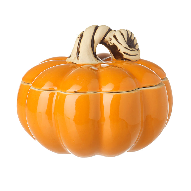 Ceramic Pumpkin Pot With Lid