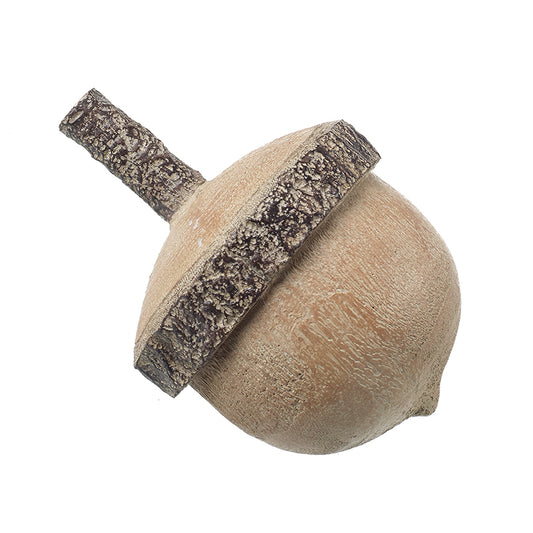 Small Wooden Acorn Dec