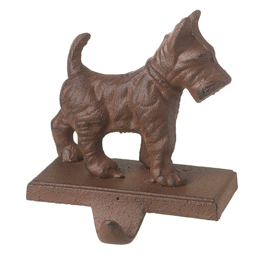 Scottie Dog Iron Stocking Hook
