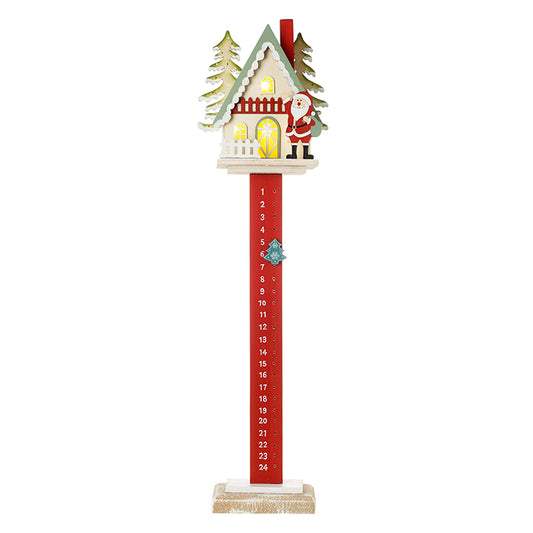 Large Tall Advent Light Up House