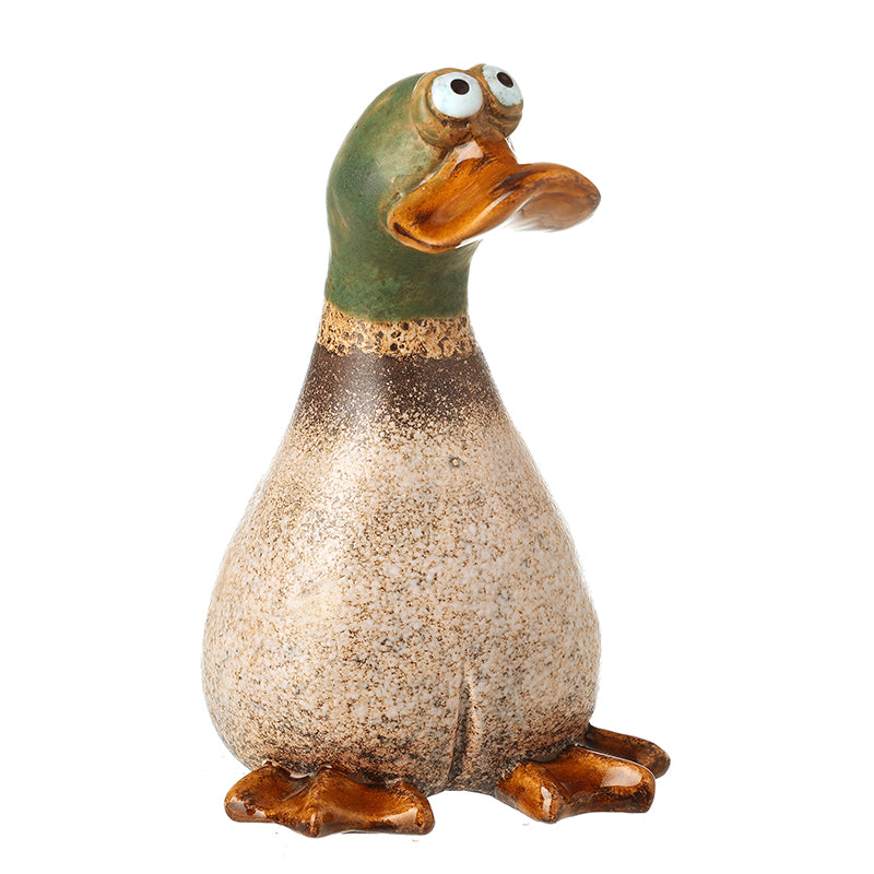 Ceramic Duck On Stick
