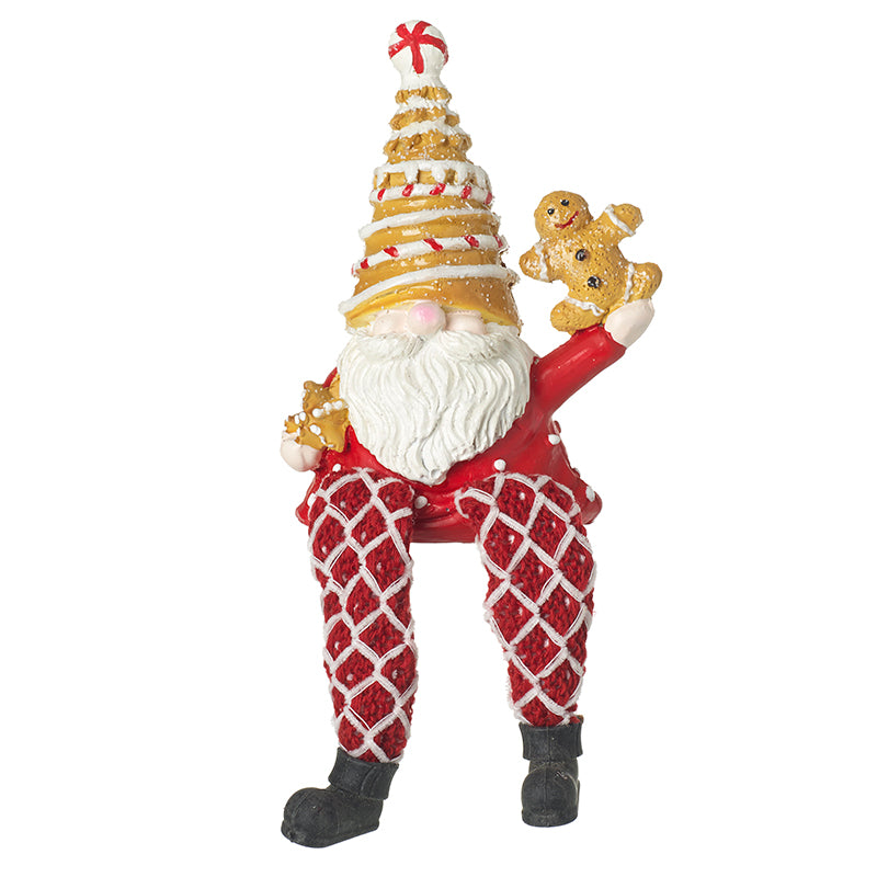 Gingerbread Hat Santa