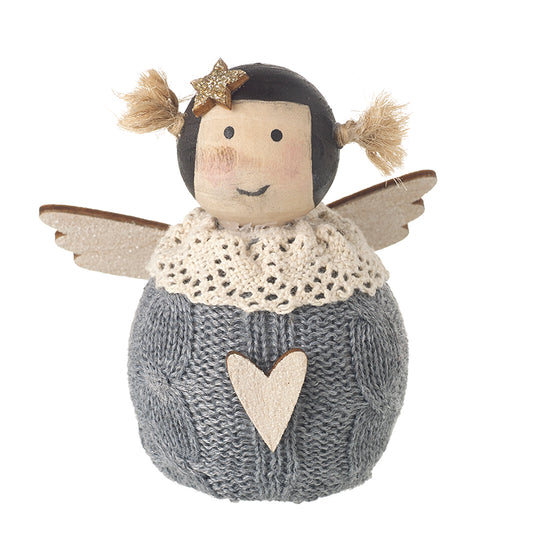 Wooden Girl With Dress