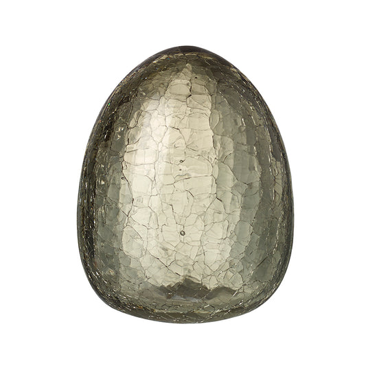 Small Crackle Glass Egg