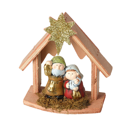 Nativity Scene Decoration With Star