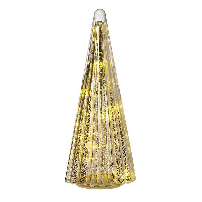 Lg Light Up Glass Cone