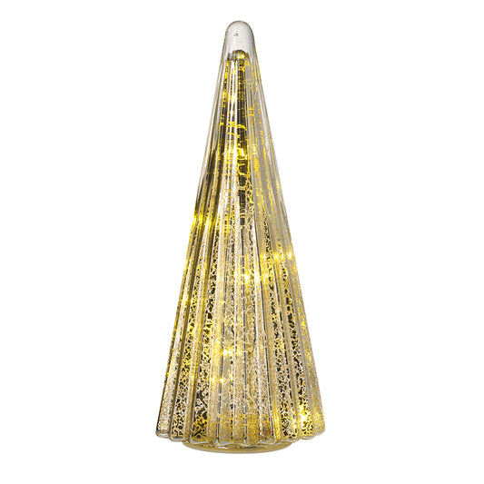 Lg Light Up Glass Cone