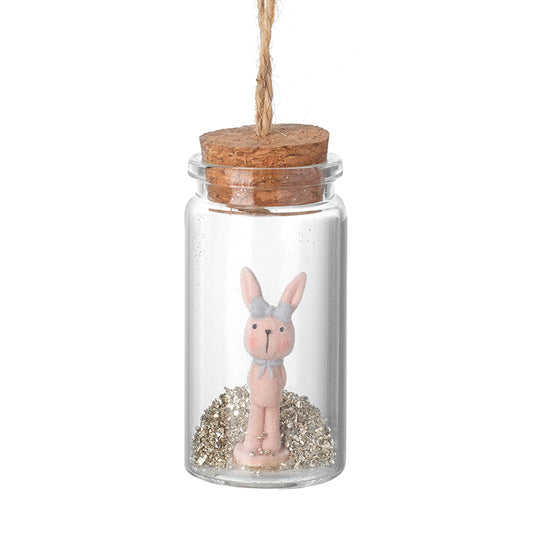 Hanging Rabbit In Bottle