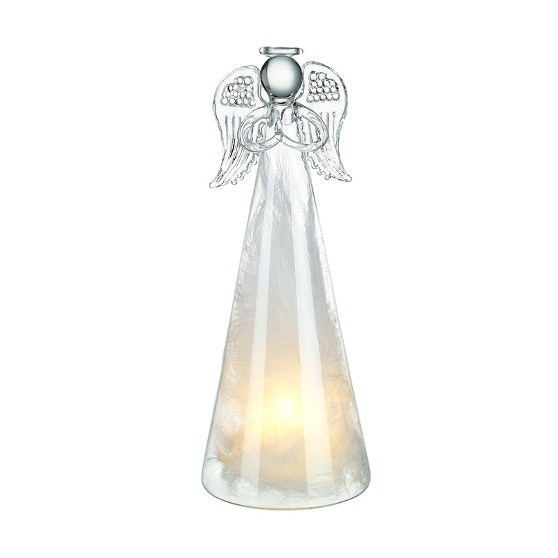 Light Up Glass Angel