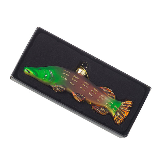 Hanging Green Fish Decoration