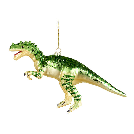 Hanging Glass Dinosaur Decoration