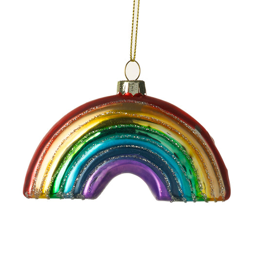 Coloured Glass Rainbow Dec