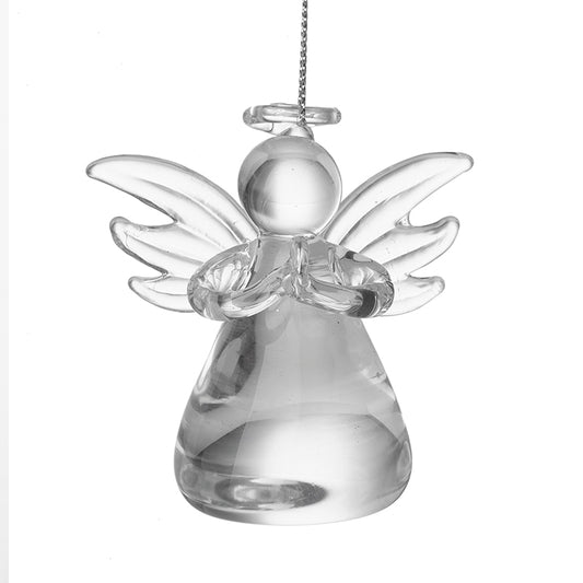 Glass Angel Decoration